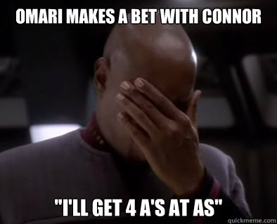 Omari makes a bet with connor 