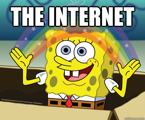 The Internet  - The Internet   Spongebob rainbow