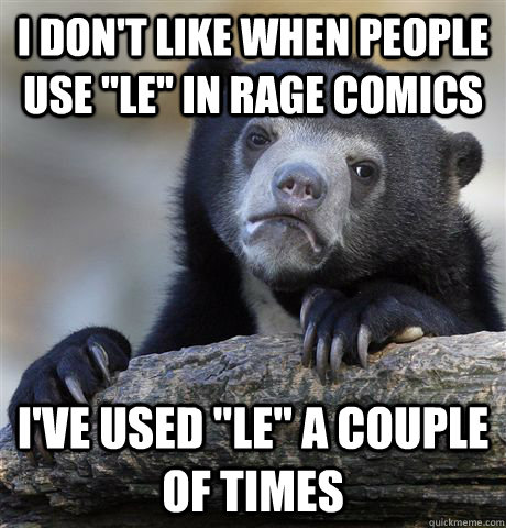 i don't like when people use 