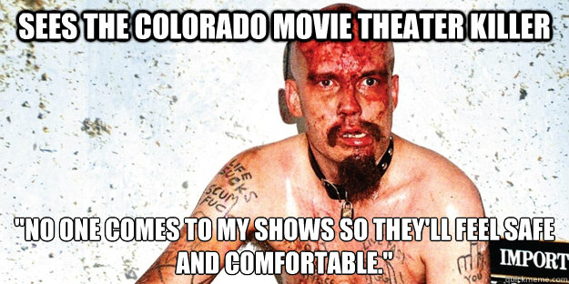 Sees the colorado movie theater killer 