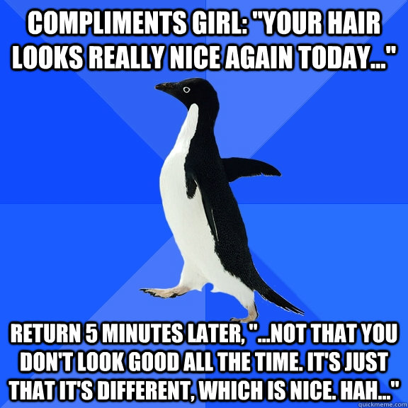 Compliments girl: 