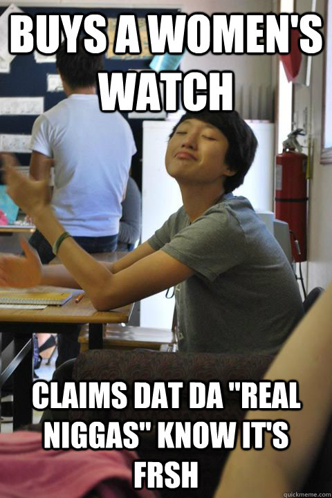 buys a women's watch  claims dat da 