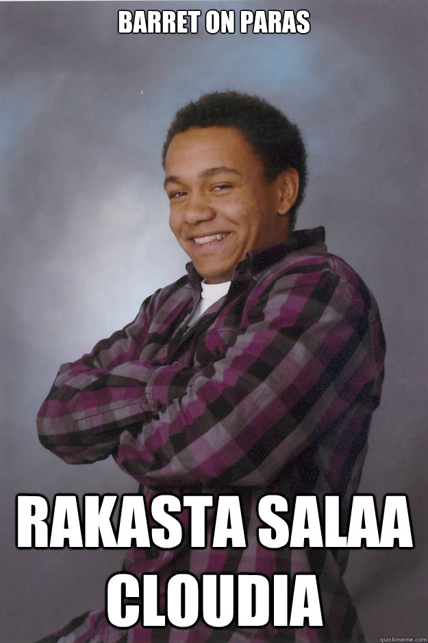 barret on paras rakasta salaa cloudia  