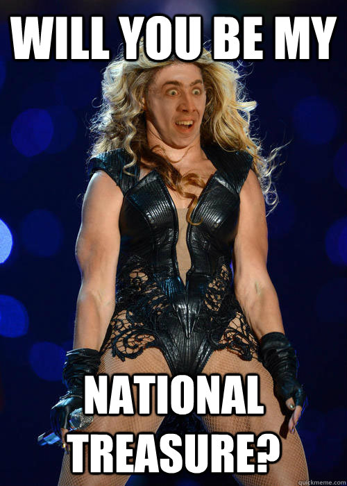 Will you be my National treasure? - Will you be my National treasure?  Misc