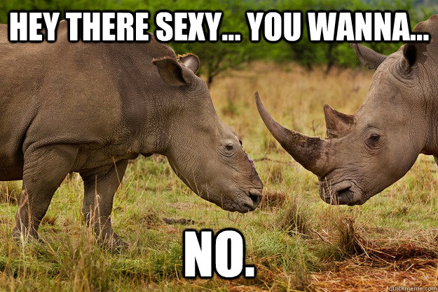 Hey there sexy... you wanna... No. - Hey there sexy... you wanna... No.  Not Horney