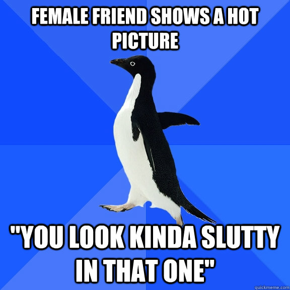 female friend shows a hot picture 