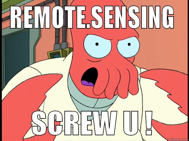 REMOTE.SENSING SCREW U ! Lunatic Zoidberg