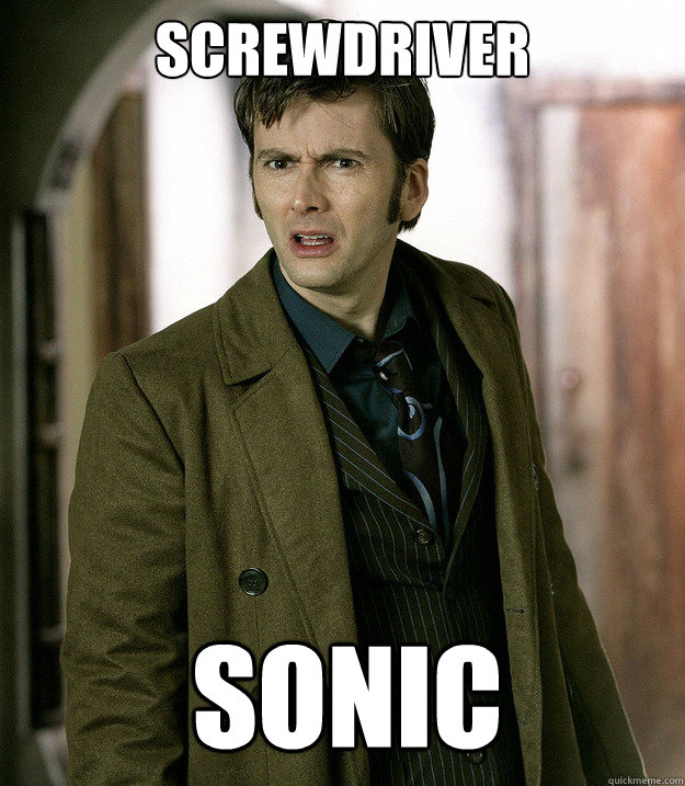 Screwdriver Sonic  Doctor Who