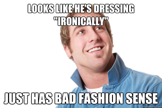 looks like he's dressing 