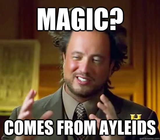 magic? Comes From Ayleids  Ancient Aliens