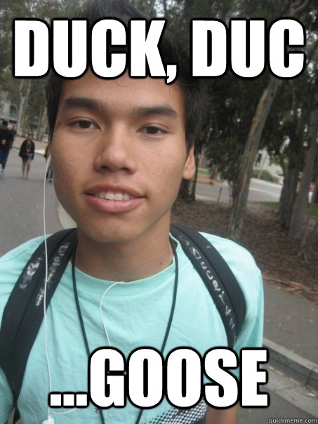 DUCk, DUC ...GOOSE - DUCk, DUC ...GOOSE  asianfratboy