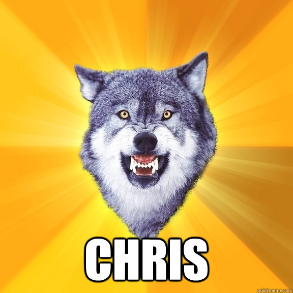  chris  Courage Wolf