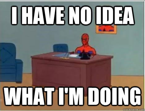 i have no idea what i'm doing  Spiderman Desk