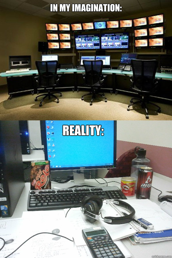 In my imagination: Reality:  Battle Stations