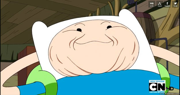   -    Adventure Time- Finn Troll Face