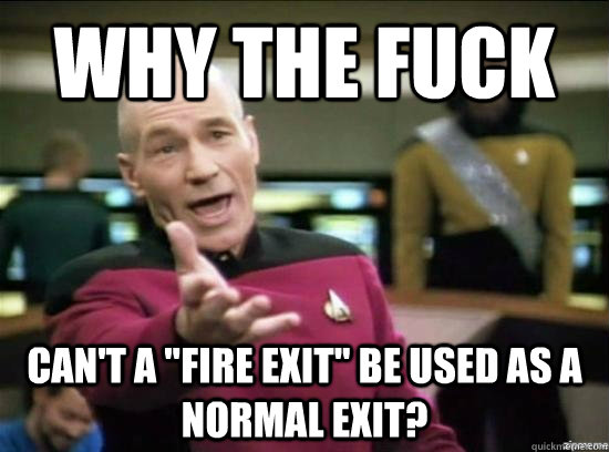 Why the fuck can't a 