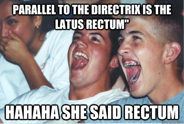 Parallel to the Directrix is the Latus Rectum