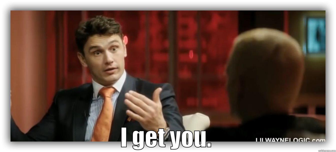  I GET YOU. Misc