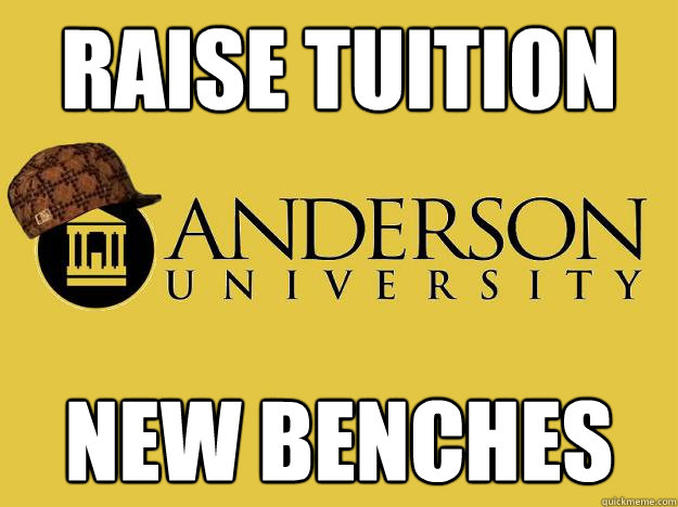 Raise Tuition New Benches - Raise Tuition New Benches  ScumAU