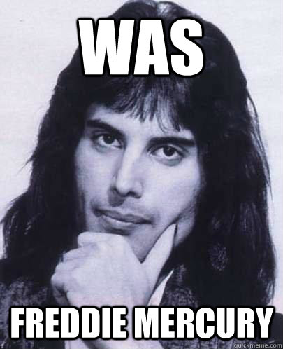was freddie mercury - was freddie mercury  Good Guy Freddie Mercury