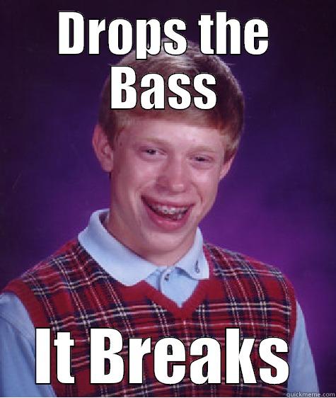 DROPS THE BASS IT BREAKS Bad Luck Brian
