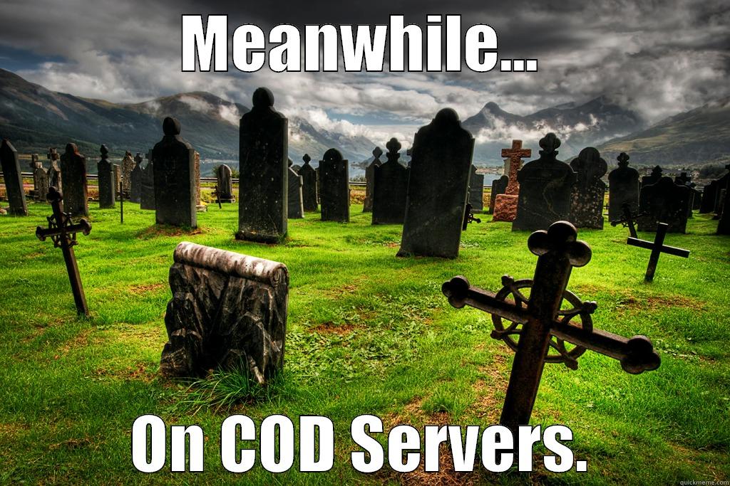 MEANWHILE... ON COD SERVERS. Misc