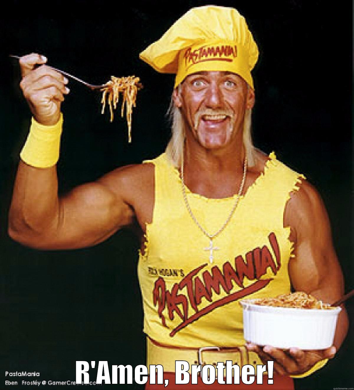  R'AMEN, BROTHER! Misc