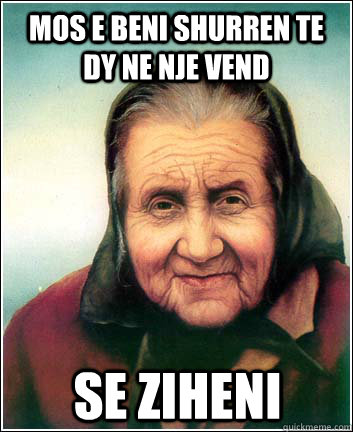 mos e beni shurren te dy ne nje vend se ziheni  KESHILLAT E NONDAJES