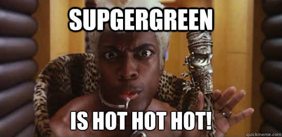 supgergreen is hot hot hot!  Ruby-Rhod