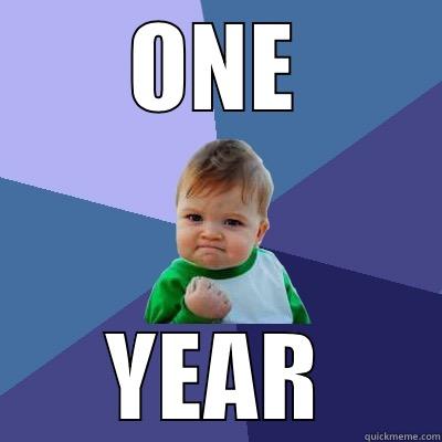 ONE YEAR Success Kid