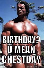  BIRTHDAY? U MEAN CHESTDAY Misc