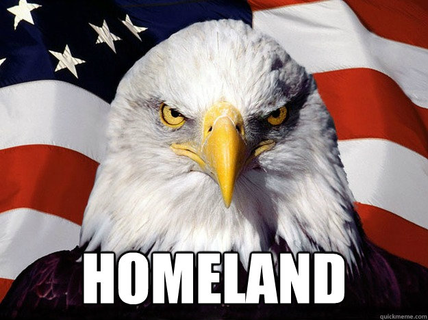  HOMELAND  Evil American Eagle