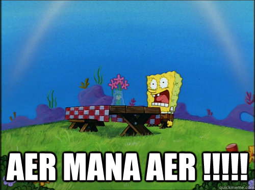  aer mana aer !!!!!  -  aer mana aer !!!!!   Dried Up Spongebob 2