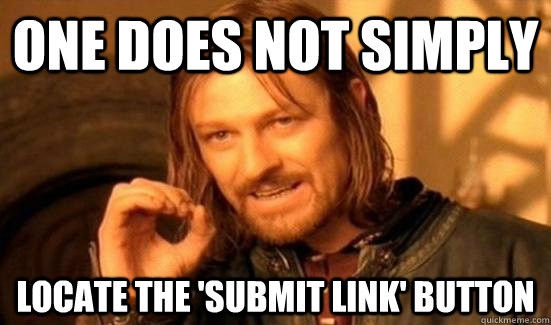 One does not simply locate the 'submit link' button  Maths HL - One Does Not Simply