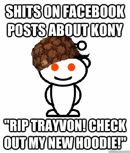 shits on facebook posts about kony 