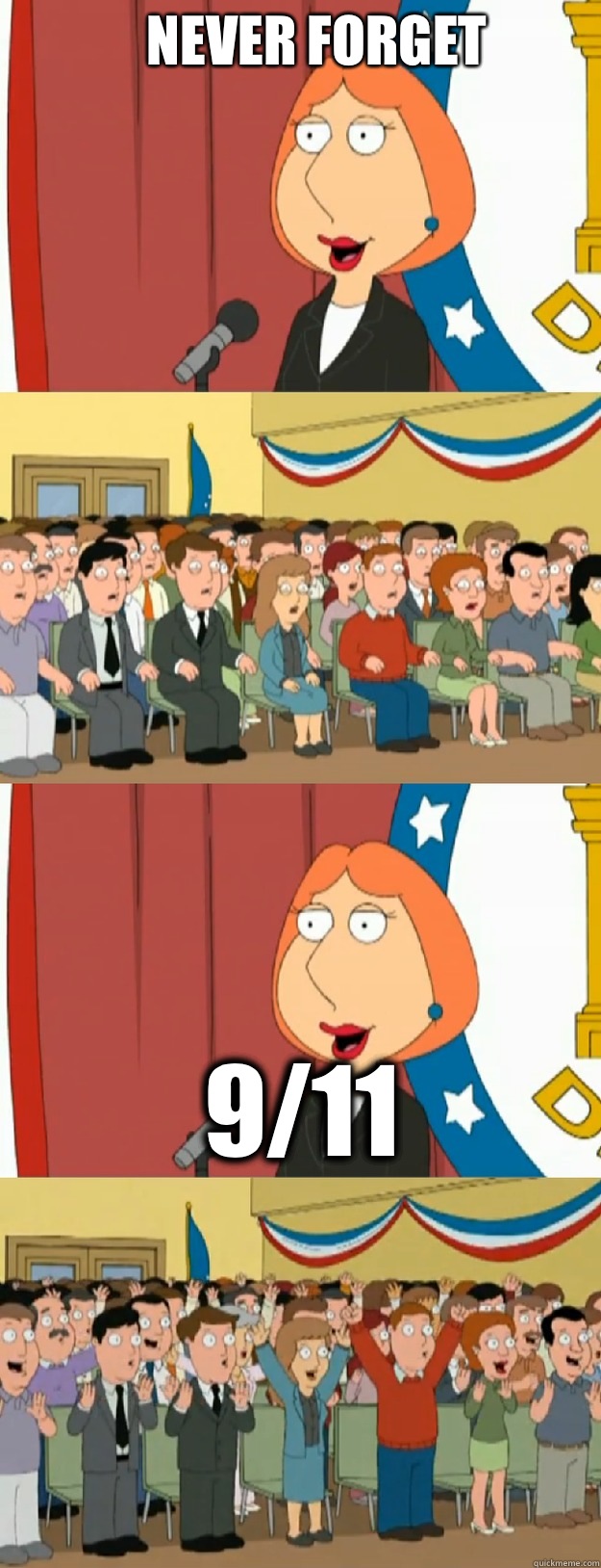 Never forget 9/11  Lois Griffin