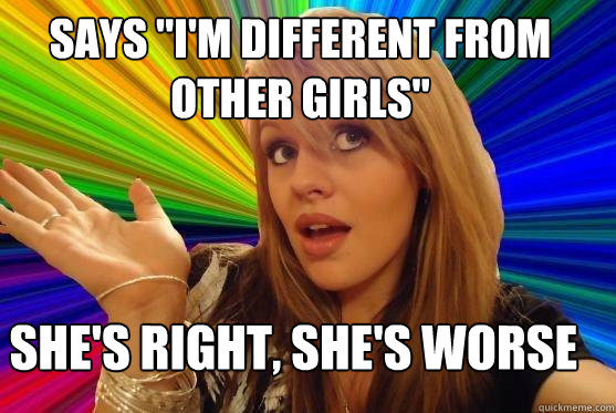 says 