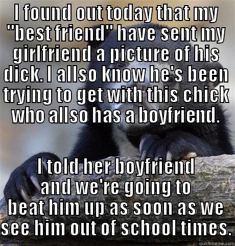 I FOUND OUT TODAY THAT MY 