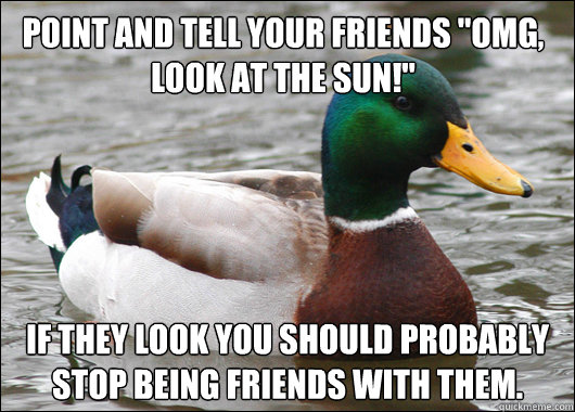 Point and tell your friends 