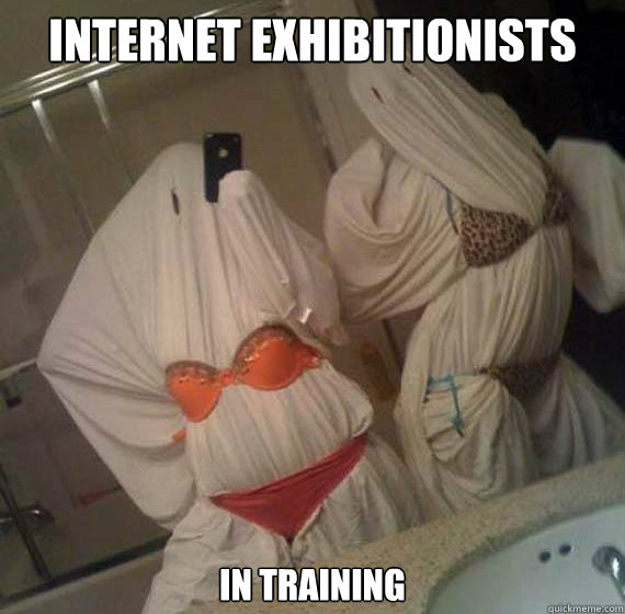 Internet exhibitionists In training  Bikini