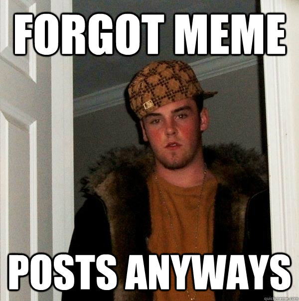 forgot meme posts anyways - forgot meme posts anyways  Scumbag Steve