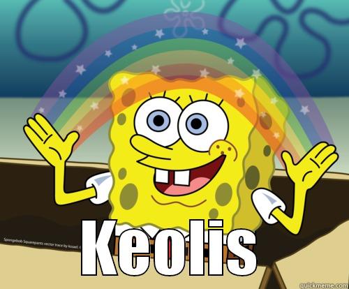  KEOLIS Spongebob rainbow