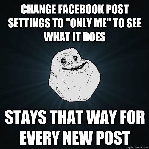 change facebook post settings to 
