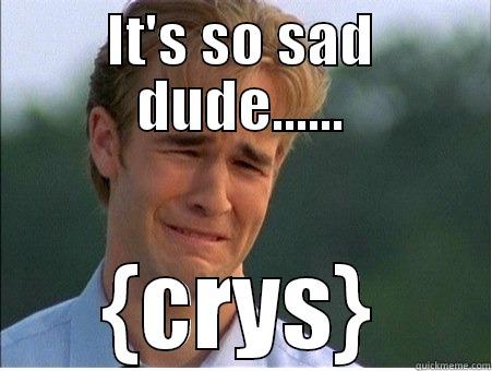 IT'S SO SAD DUDE...... {CRYS} 1990s Problems