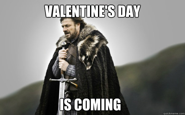 Valentine's Day  Is Coming  Ned Stark