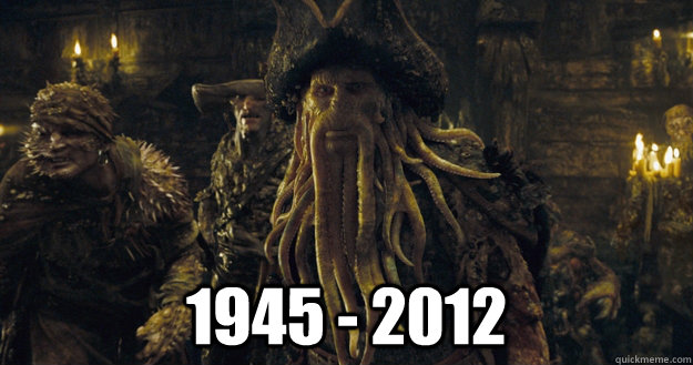  1945 - 2012 -  1945 - 2012  Davy Jones