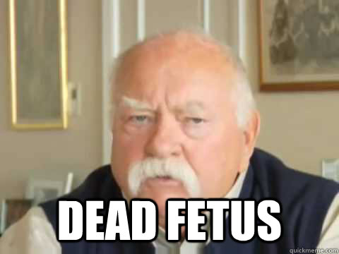 dead fetus  