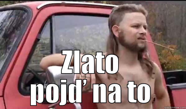  ZLATO POJĎ NA TO Almost Politically Correct Redneck