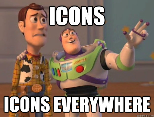 Icons Icons Everywhere  Buzz Lightyear