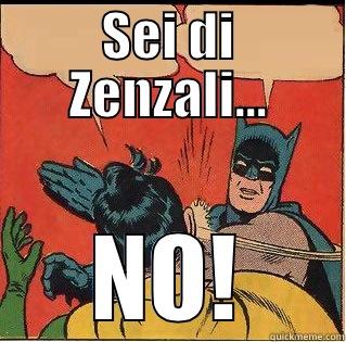 SEI DI ZENZALI... NO! Slappin Batman